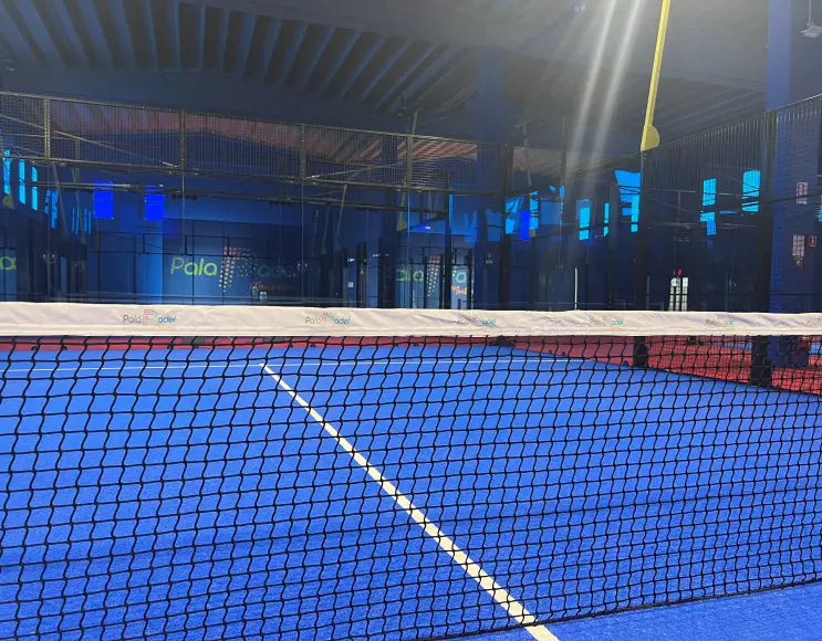 Padelnetz mit Logodruck Tennisplatzzubehör und Tennisplatzgeräte
