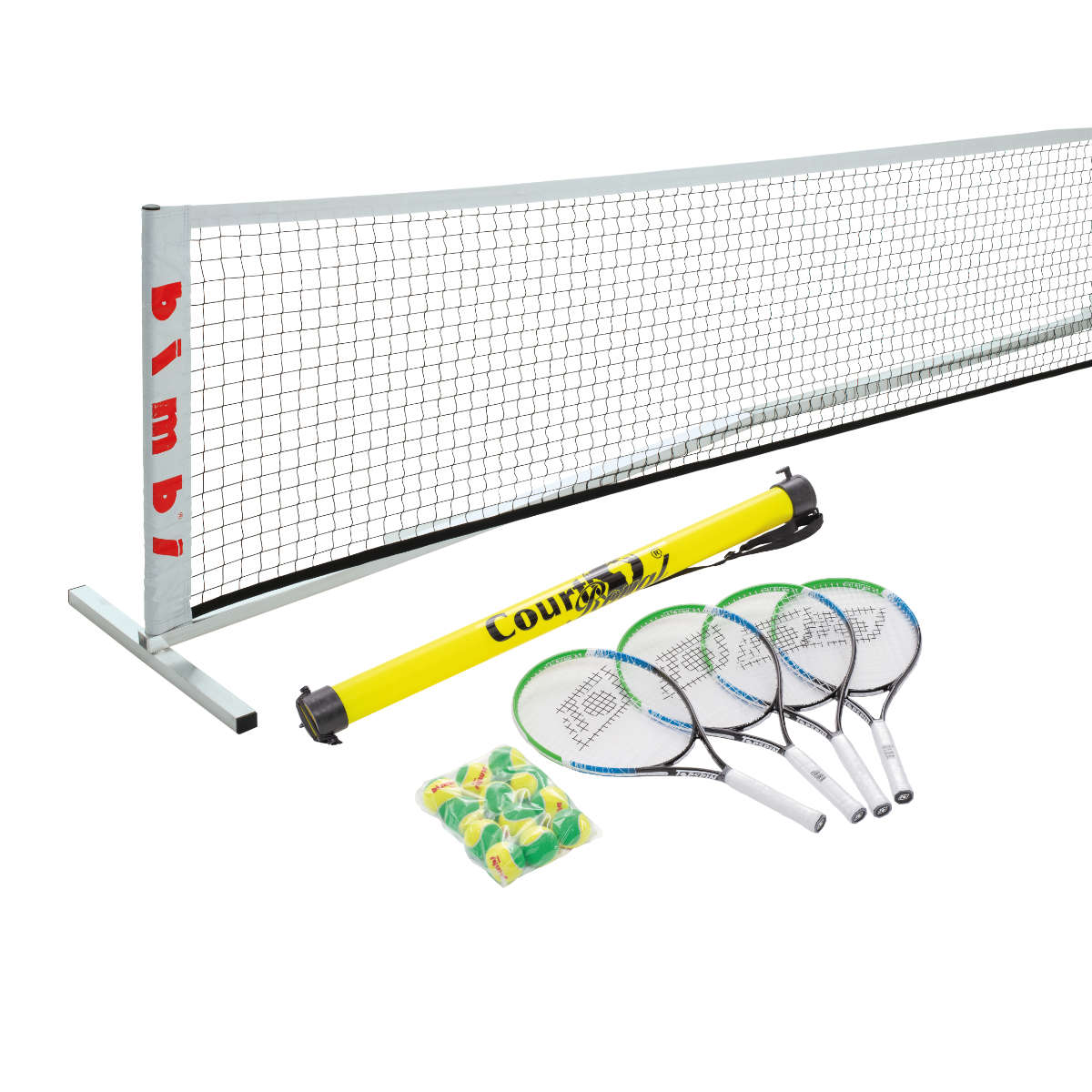 Bimbi Club Paket Tennisplatzzubehör und Tennisplatzgeräte