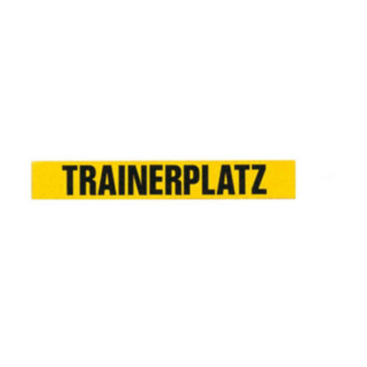 Magnetschild 'Trainerplatz' Tennisplatzzubehör und Tennisplatzgeräte