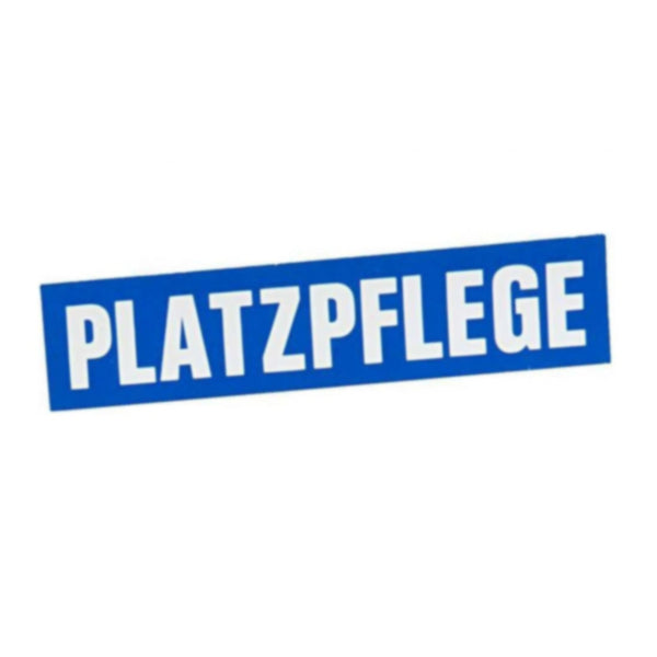 Magnetschild klein Platzpflege